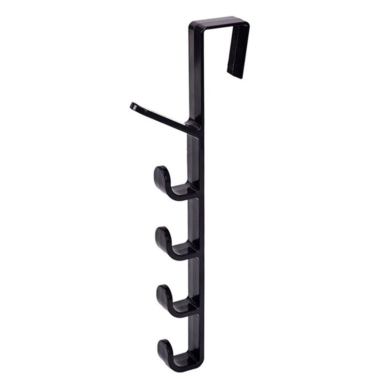 5-Level Over Door Hook Hanger โ Multipurpose Storage Rack