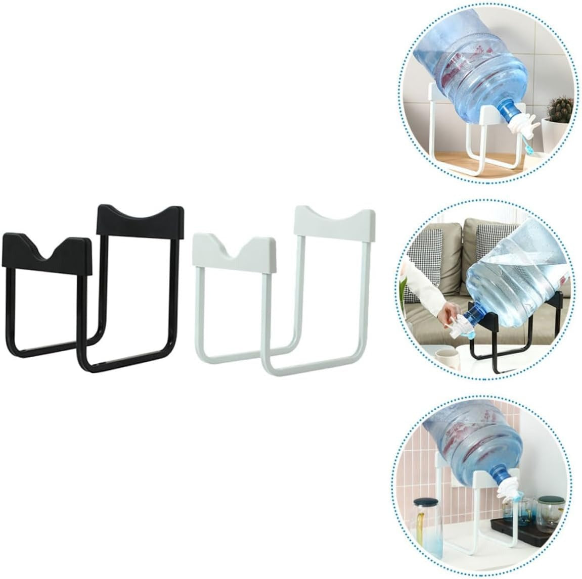 Metal Bottle Stand with Nozzle – Easy Pour Dispenser