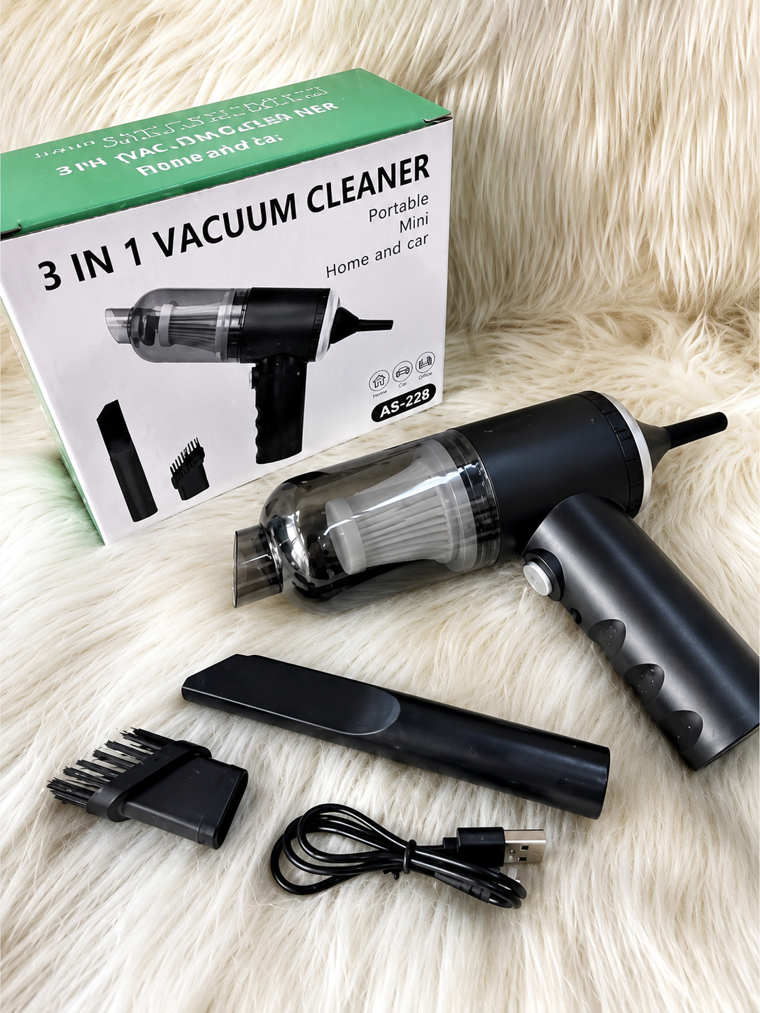 3 In 1 Rechargeable Cordless Handheld Vacuum Cleaner