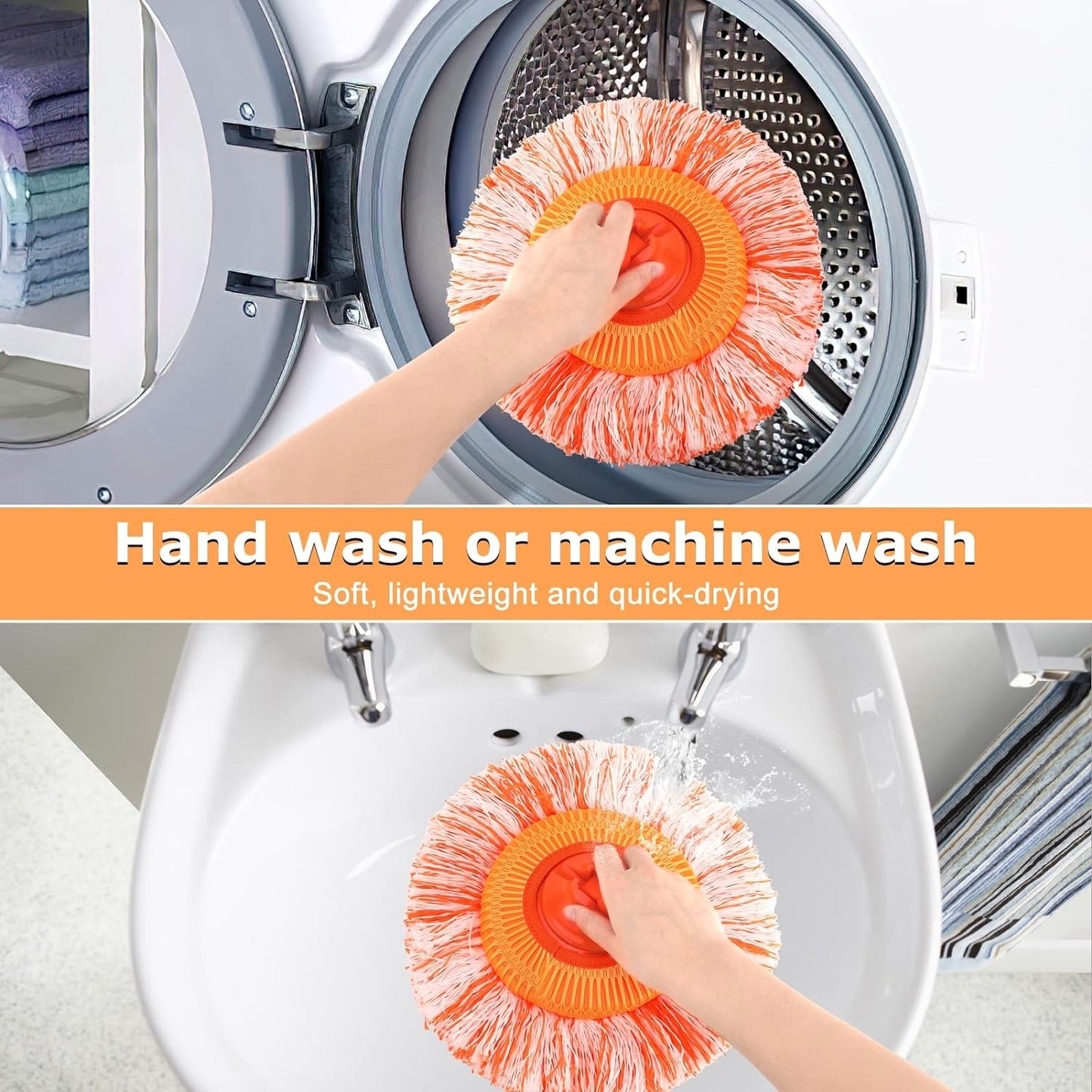 360° Telescopic Microfiber Cleaning Mop – Long Handle Dust Mop