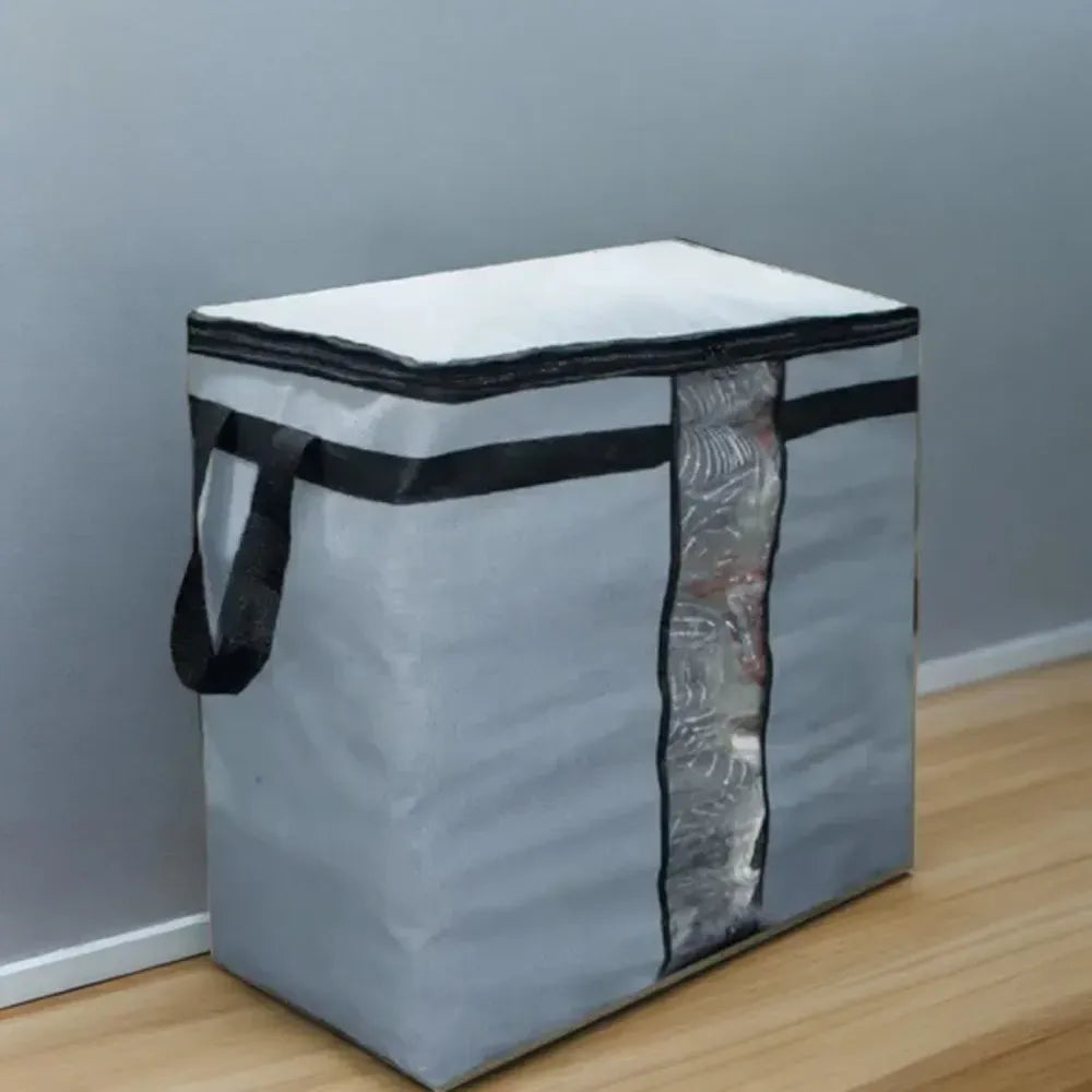 Storage Blanket Bag Organizer – Foldable Wardrobe Storage Box