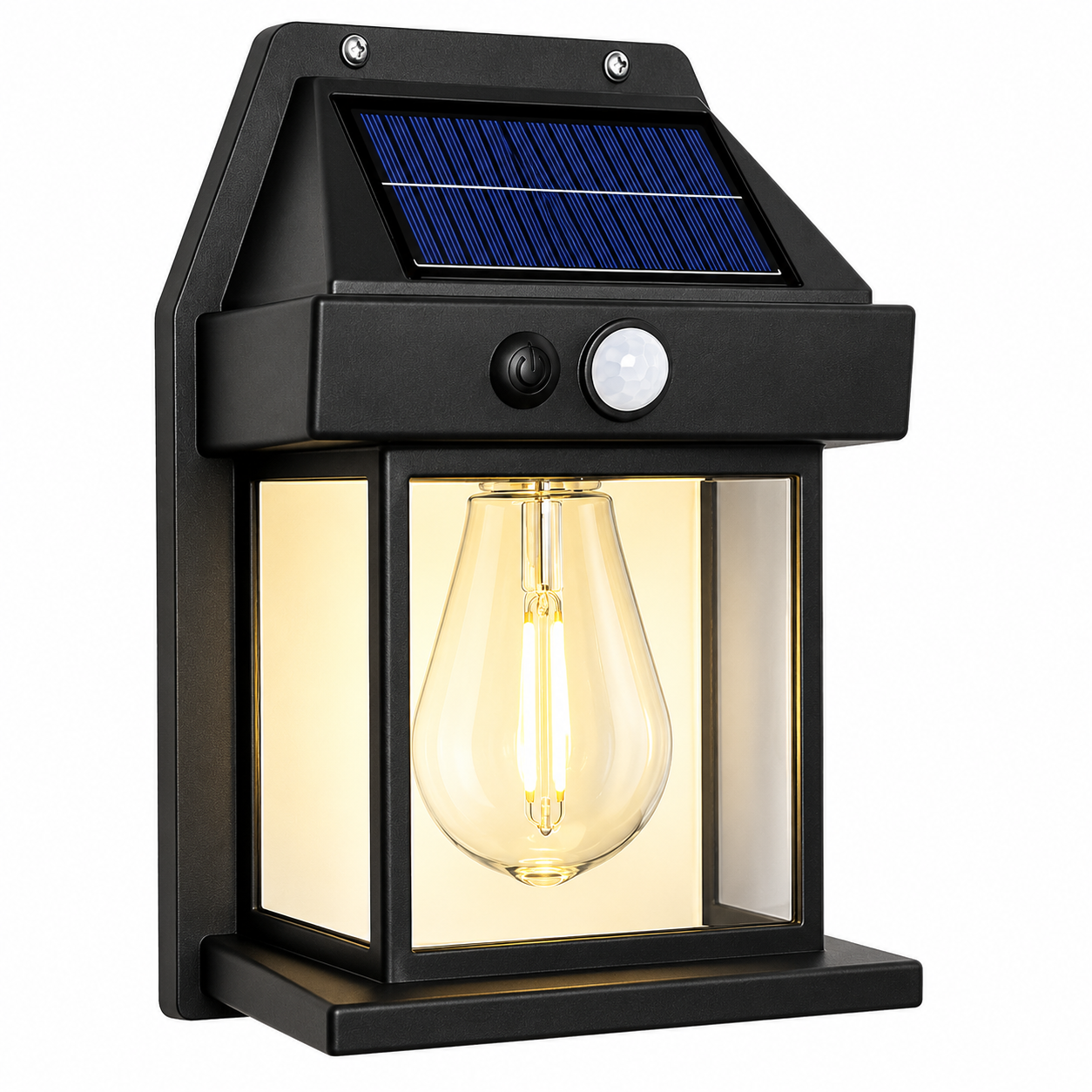 Waterproof Solar Motion Sensor Wall Lamp
