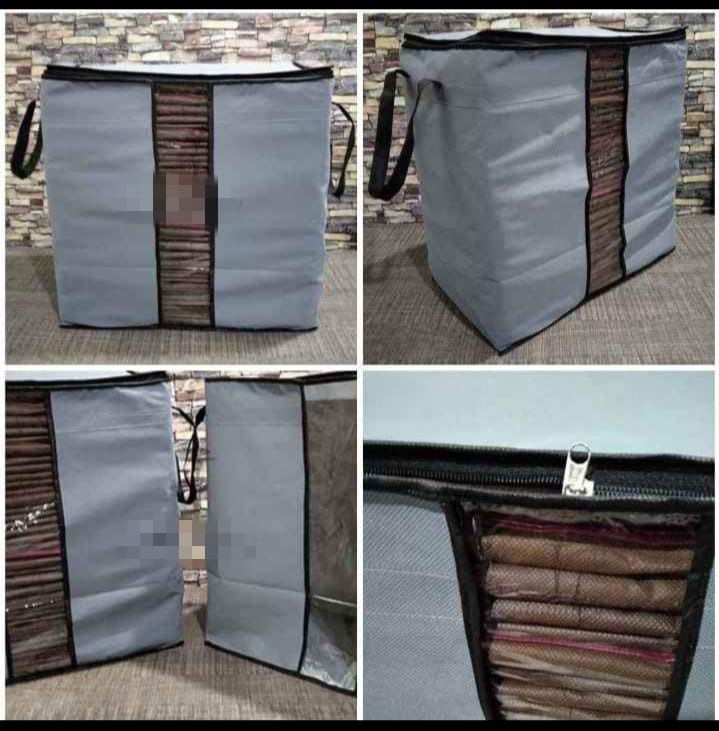 Storage Blanket Bag Organizer – Foldable Wardrobe Storage Box