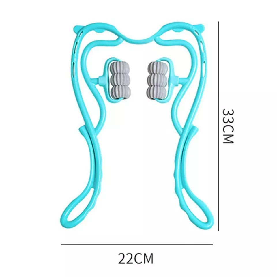 6-Wheel Neck Massager – Pain Relief Roller